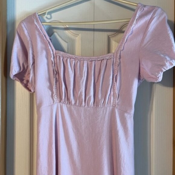 Hollister Pink Sundress summer boho Size Small *READ* - Picture 2 of 6
